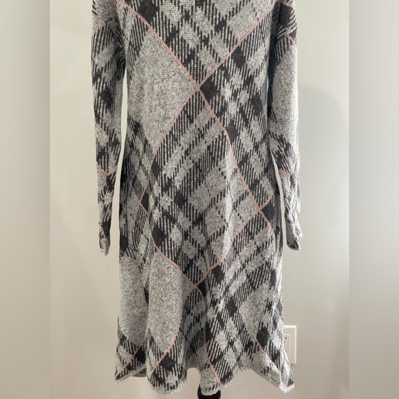Love Ever After M‎ Plaid Hooded Women's Cardigan 462 - Picture 6 of 8